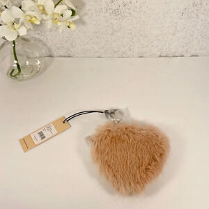 🆕 Rebecca Minkoff Pink Fury Heart Coin Purse